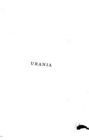 Cover of: Urania: A Romance