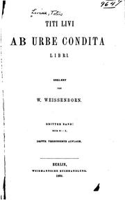 Cover of: Ab Urbe Condita Libri