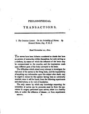 Philosophical Transactions by Royal Society (Great Britain).