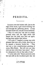 Cover of: Perdita & Other Stories