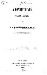 Cover of: A constituinte perante a historia