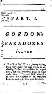 A mathematical miscellany in four parts by Nathaniel Whittemore , Lover of the mathematicks