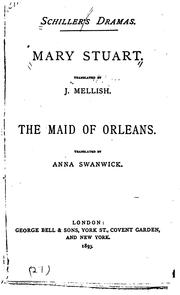 Cover of: Mary Stuart by Friedrich Schiller