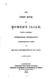 Cover of: Homer
