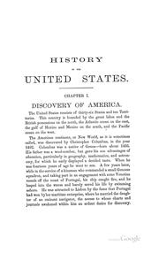 Cover of: Illustrated History, Comprising in a Condensed Form a History of the United States, a Geography ...