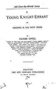 Cover of: A Young Knight-errant, Or, Cruising in the West Indies