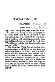 Cover of: Two-gun Sue by Isabel Ostrander