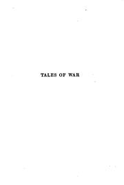 Cover of: Tales of War: By Lord Dunsany
