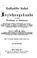 Cover of: Encyklopädisches Handbuch der Erziehungskunde: Mit besonderer Berücksichtigung des Volksschulwesens