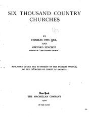 Cover of: Six Thousand Country Churches