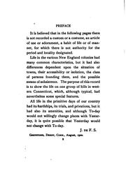 Cover of: The Salt-box House: Eighteenth Century Life in a New England Hill Town