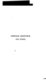 Cover of: Oswald Bastable and Others