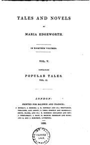 Cover of: Popular Tales