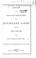 Cover of: Report of the New York Commissioners on the Boundary Lines Between the State ...