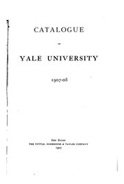 Catalogue by Yale University