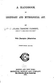 Cover of: A Handbook of Legendary and Mythological Art