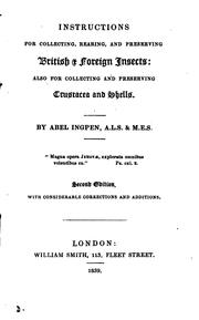 Cover of: Instructions for Collecting, Rearing, and Preserving British & Foreign ...