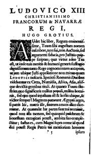 Cover of: Hugonis Grotii De jure belli ac pacis libri tres: In quibus jus naturæ & gentium, item juris ...