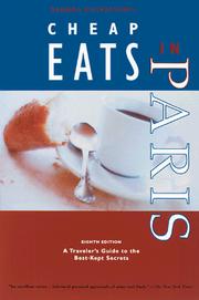 Cover of: Cheap Eats in Paris (Cheap Eats)