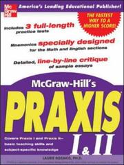 Cover of: McGraw-Hill's Praxis I & II Exam (McGraw-Hill's Praxis I & II) by Laurie Rozakis