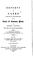 Cover of: Reports of Cases Argued and Determined in the Court of Common Pleas, and Other Courts: With ...