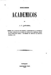 Cover of: Discursos académicos