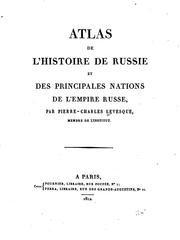 Cover of: Histoire de Russie