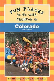 Cover of: Fun places to go with children in Colorado