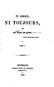 Ni jamais, ni toujours