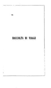 Cover of: Raccolta di viaggi dalla scoperta del nuovo continente fino a' di nostri by Francesco Constantino Marmocchi, Francesco Constantino Marmocchi