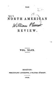 Cover of: The North American Review by Edward Everett , James Russell Lowell, Henry Cabot Lodge