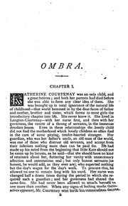 Cover of: Ombra