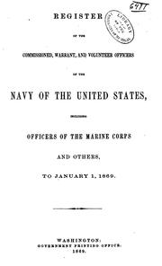 Cover of: Register of the Commissioned and Warrant Officers of the United States Navy and Marine Corps and ...