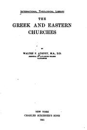 Cover of: The Greek and Eastern Churches