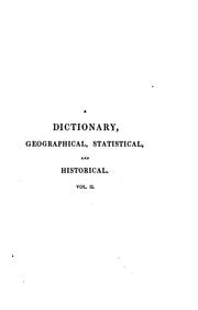 A Dictionary, Geographical, Statistical, and Historical: Of the Various ... by John Ramsay McCulloch , McCulloch