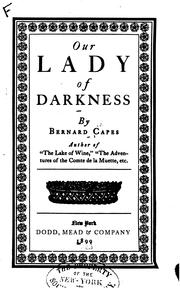 Cover of: Our Lady of Darkness