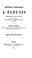 Cover of: Recherches archéologiques à Éleusis: exécutées dans le cours de l'année 1860 sous les auspices ...