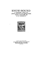 Cover of: Snow-bound: A Winter Idyl