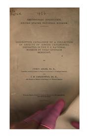 Cover of: Descriptive Catalogue of a Collection of Objects of Jewish Ceremonial Deposited in the U.S ...
