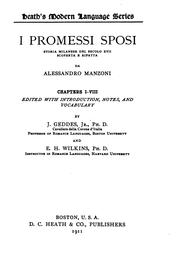 Cover of: I promessi sposi: storia milanese del secolo XVII scoperta e rifatta da ... by Alessandro Manzoni, Alessandro Manzoni