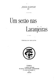 Cover of: Um serão nas laranjeiras: comédia em tres actos