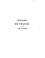Cover of: Histoire de France depuis les origines jusqu'à la révolution: depuis les ...