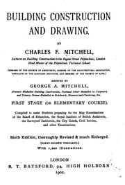 Cover of: Building Construction and Drawing