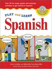 Play and learn Spanish by Ana Lomba, Marcela Summerville