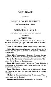 Cover of: Abstract of the Reports of the Superintendents of the Poor in the State of Michigan ...