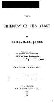 Cover of: The Children of the Abbey