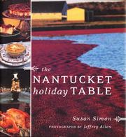 Cover of: The Nantucket Holiday Table by Susan Simon