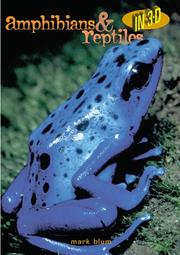 Cover of: Amphibians & Reptiles in 3-D by Mark Blum