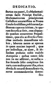 Cover of: Euclidis Elementorum sex libri priores: magnam partem novis demonstrationibus adornati