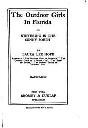 Cover of: The Outdoor Girls in Florida: Or, Wintering in the Sunny South